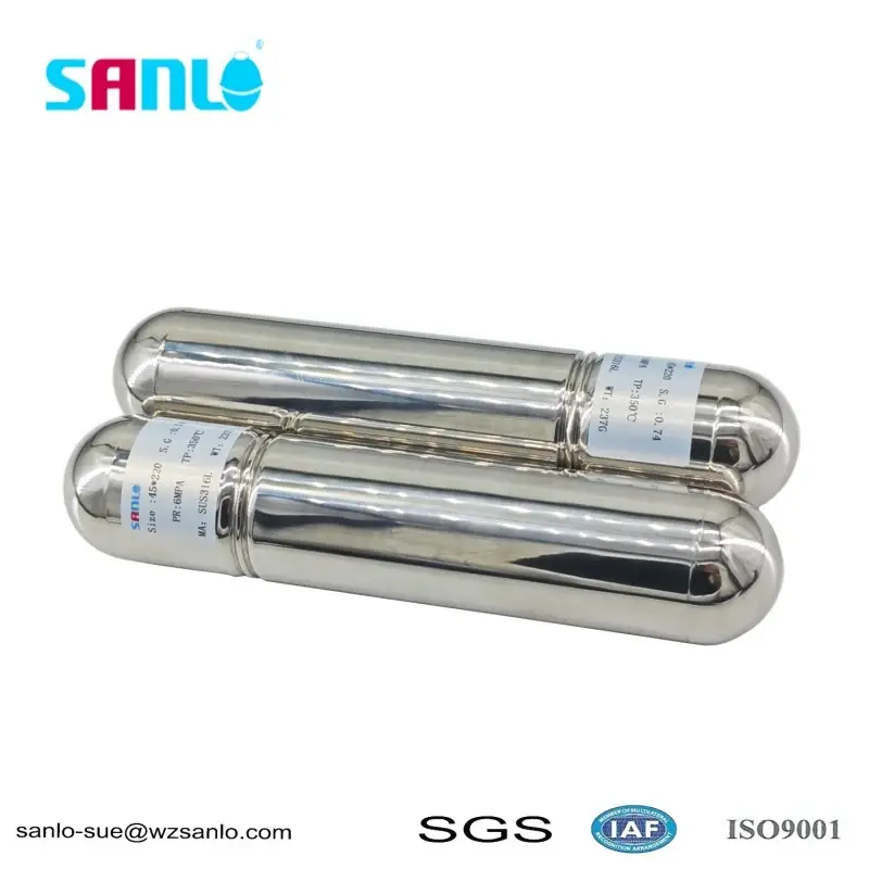 Schwimmende Kugel mit magnetischer Klappe SUS316L 45*220