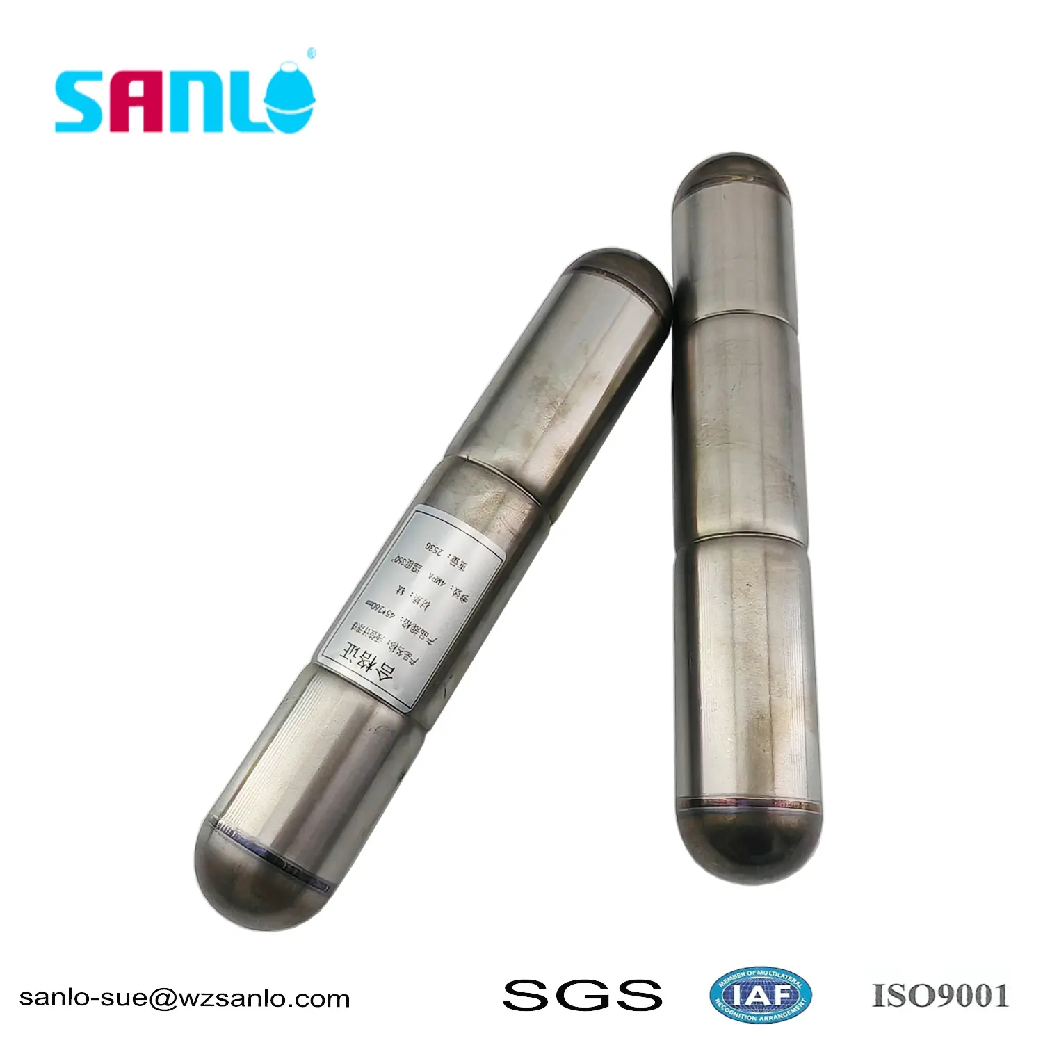 Metall-Titan-Schwimmkugel 45*260