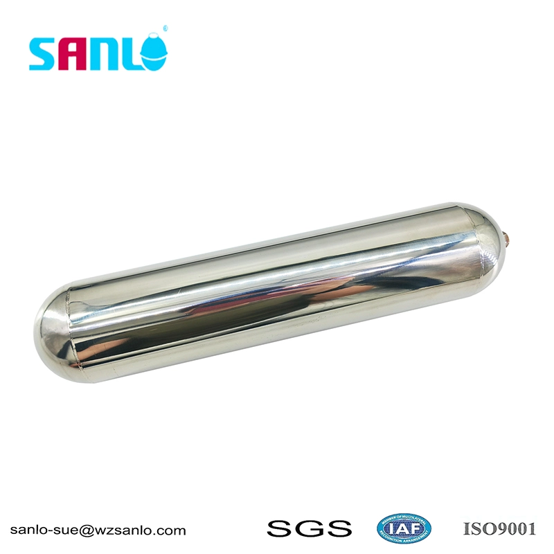 Schwimmerkugel aus SUS316L-Stahl 63*300 mit M6 für Wassertank